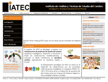 Tablet Screenshot of iatec.es